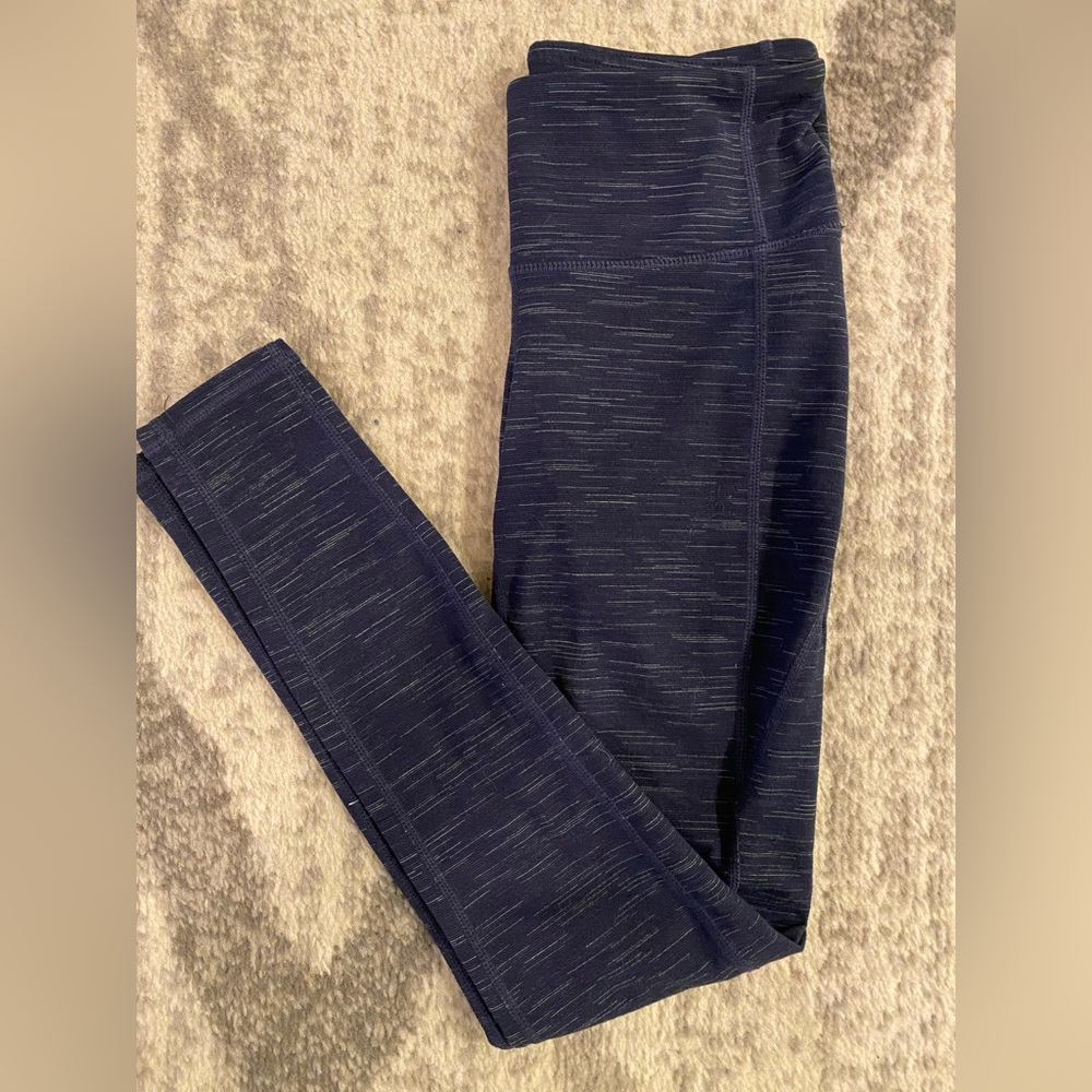 Athleta Work Out Blue XS Women’s Leggings  Stretchy